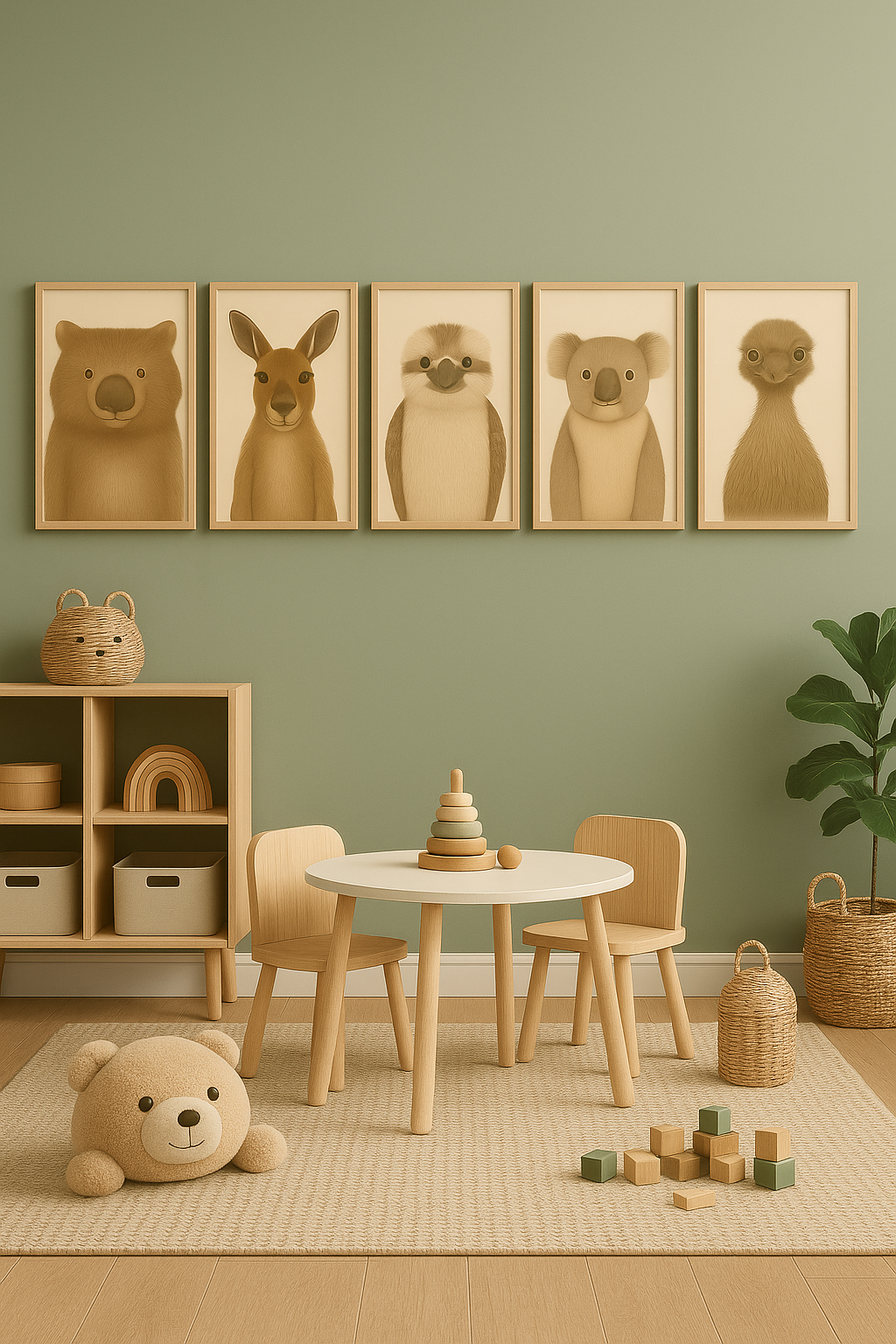 Emu – Hand Drawn Wildlife Print