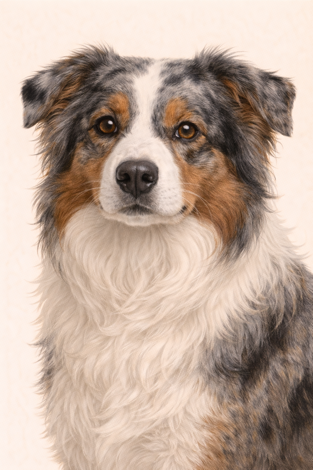 Australian Shepherd Portrait