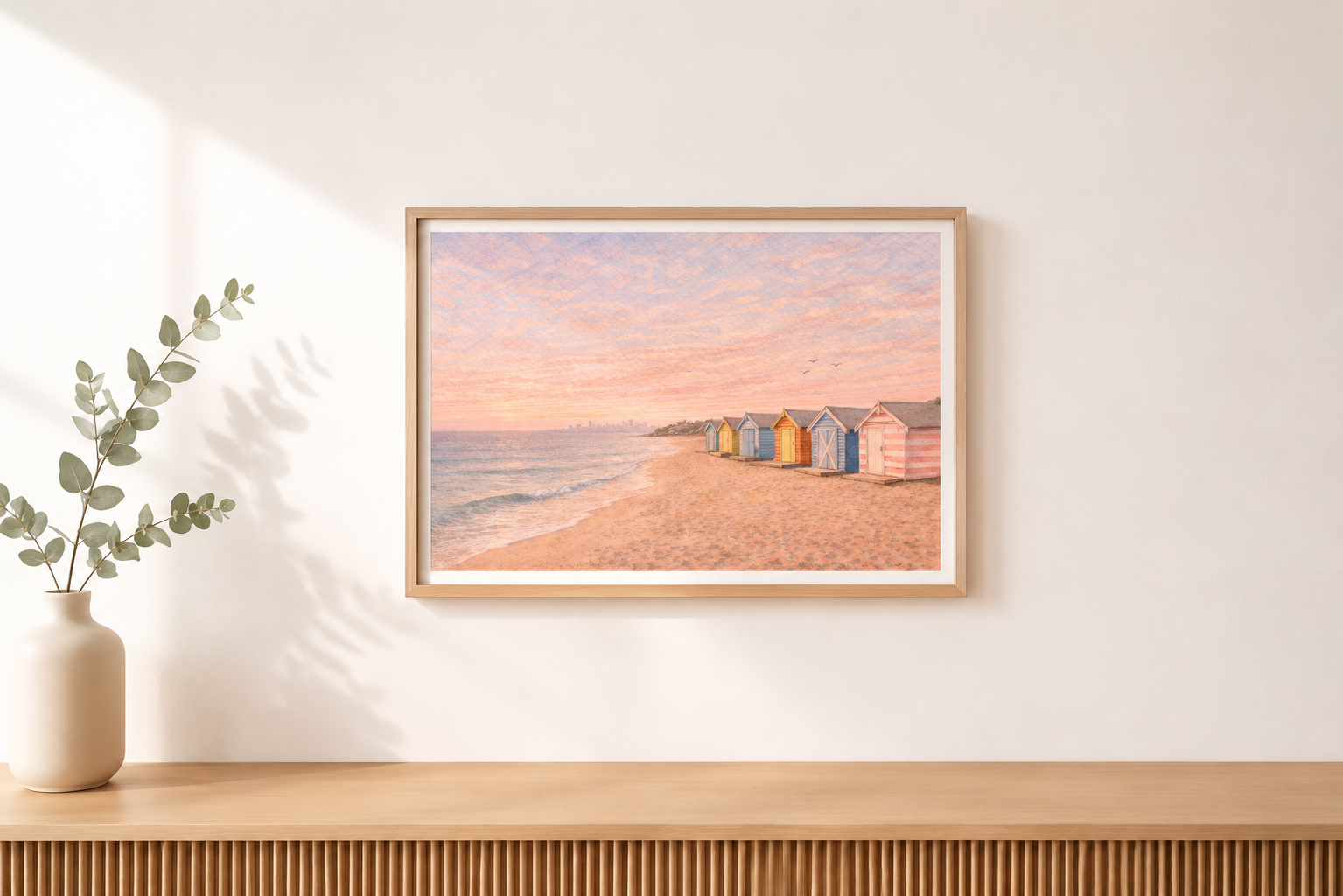 Brighton Beach Bathing Boxes