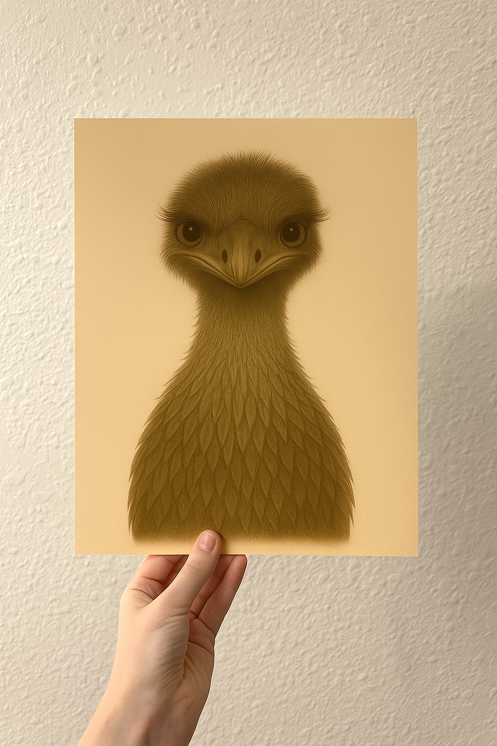 Emu – Hand Drawn Wildlife Print