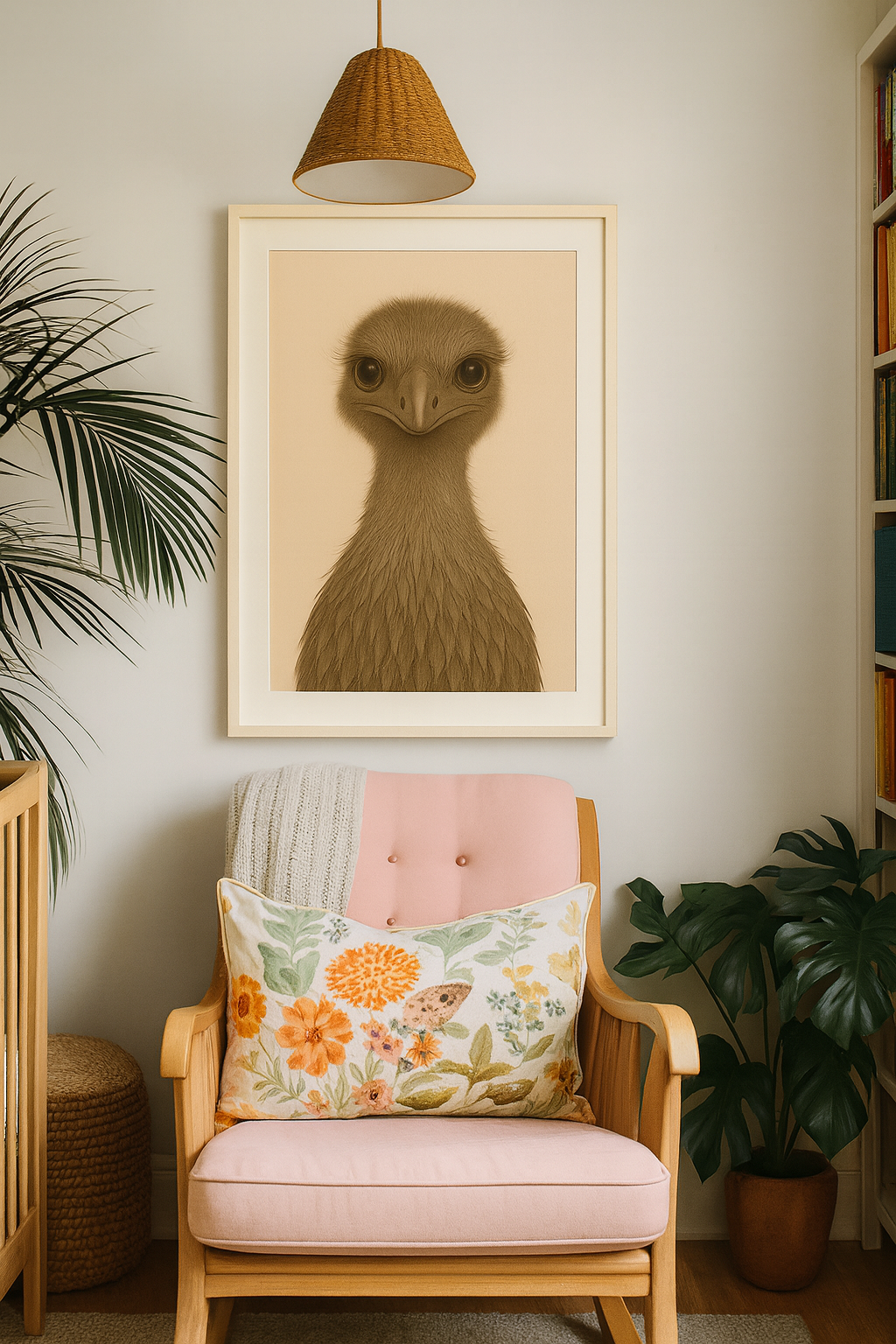 Emu – Hand Drawn Wildlife Print