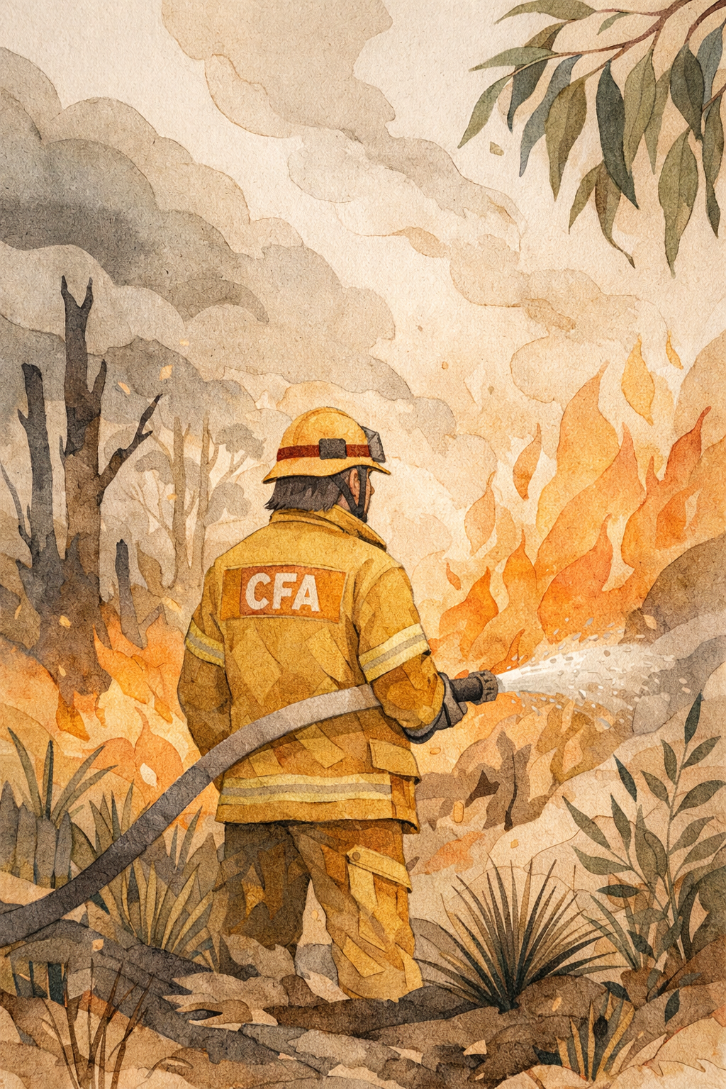 Firefighter - Fine Art Print