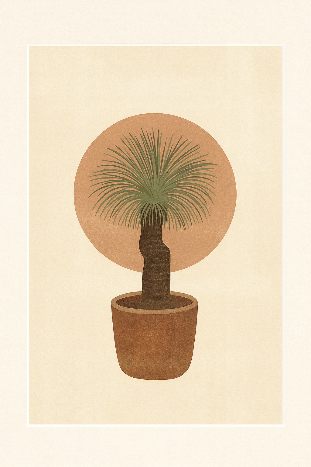 Grass Tree – Hand Drawn Botanical Print