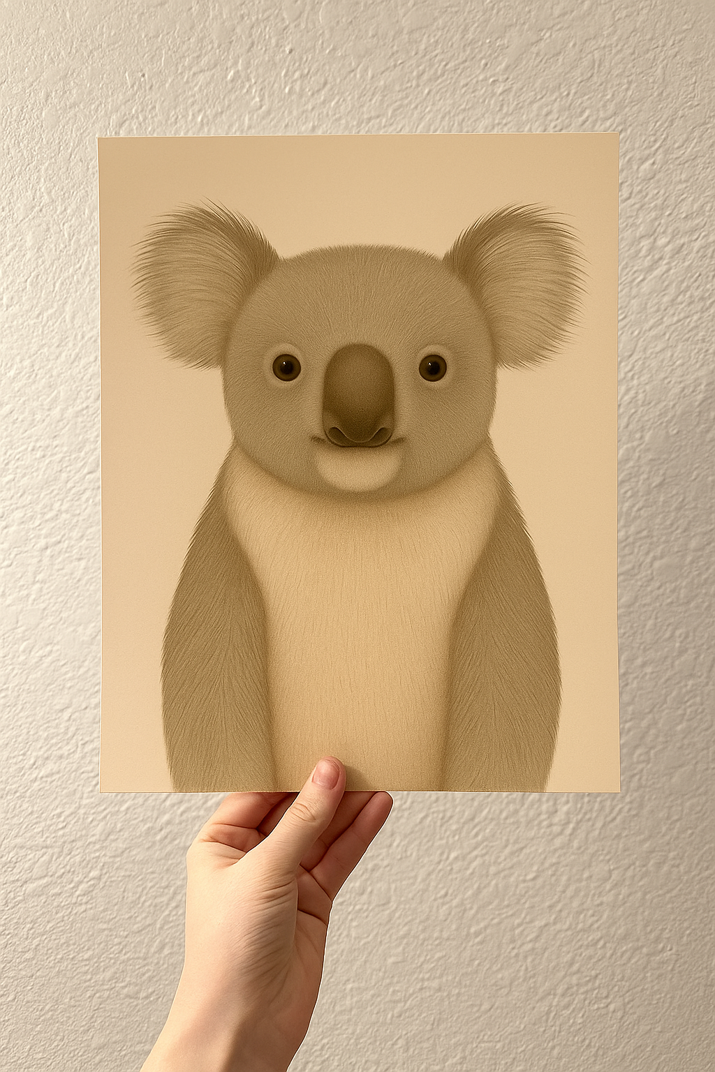 Koala – Hand Drawn Wildlife Print