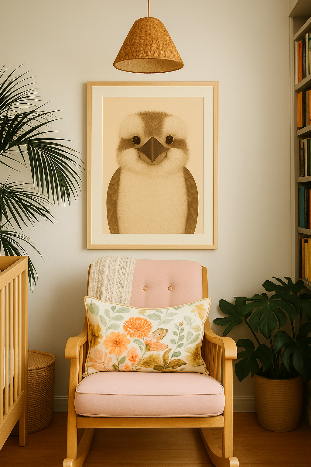 Kookaburra – Hand Drawn Wildlife Print