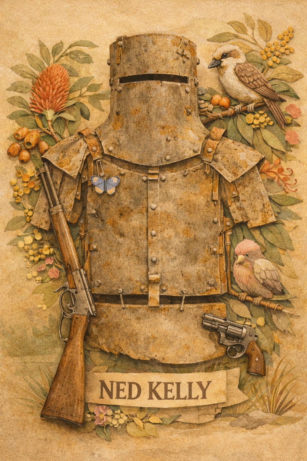 Ned Kelly — Armour (Fine Art Print)