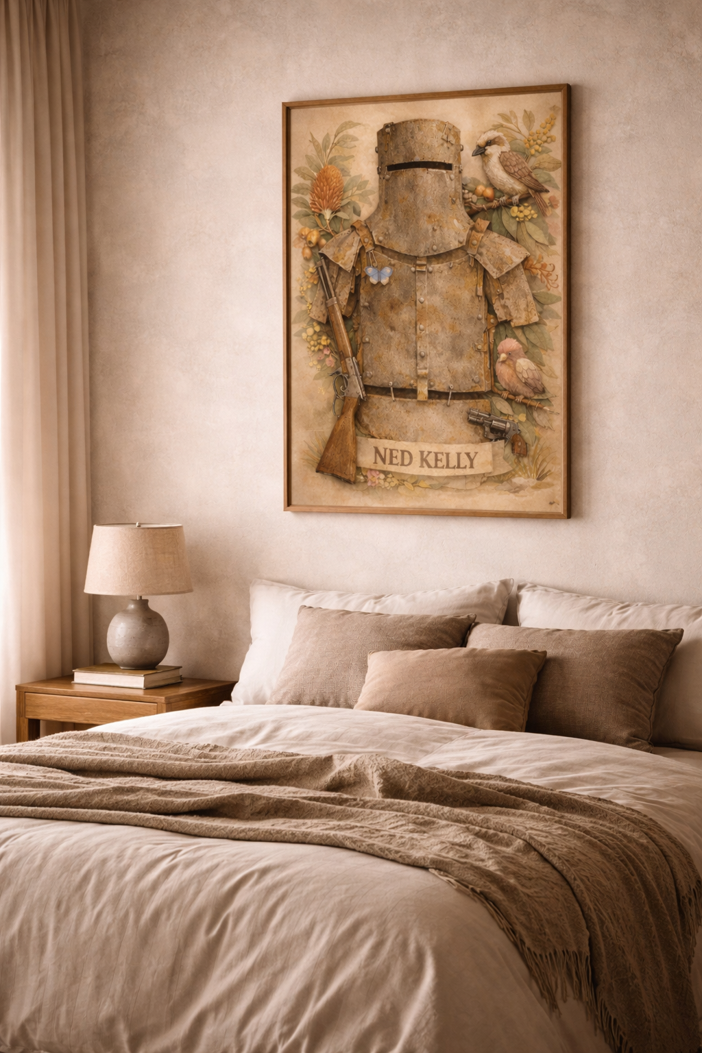 Ned Kelly — Armour (Fine Art Print)