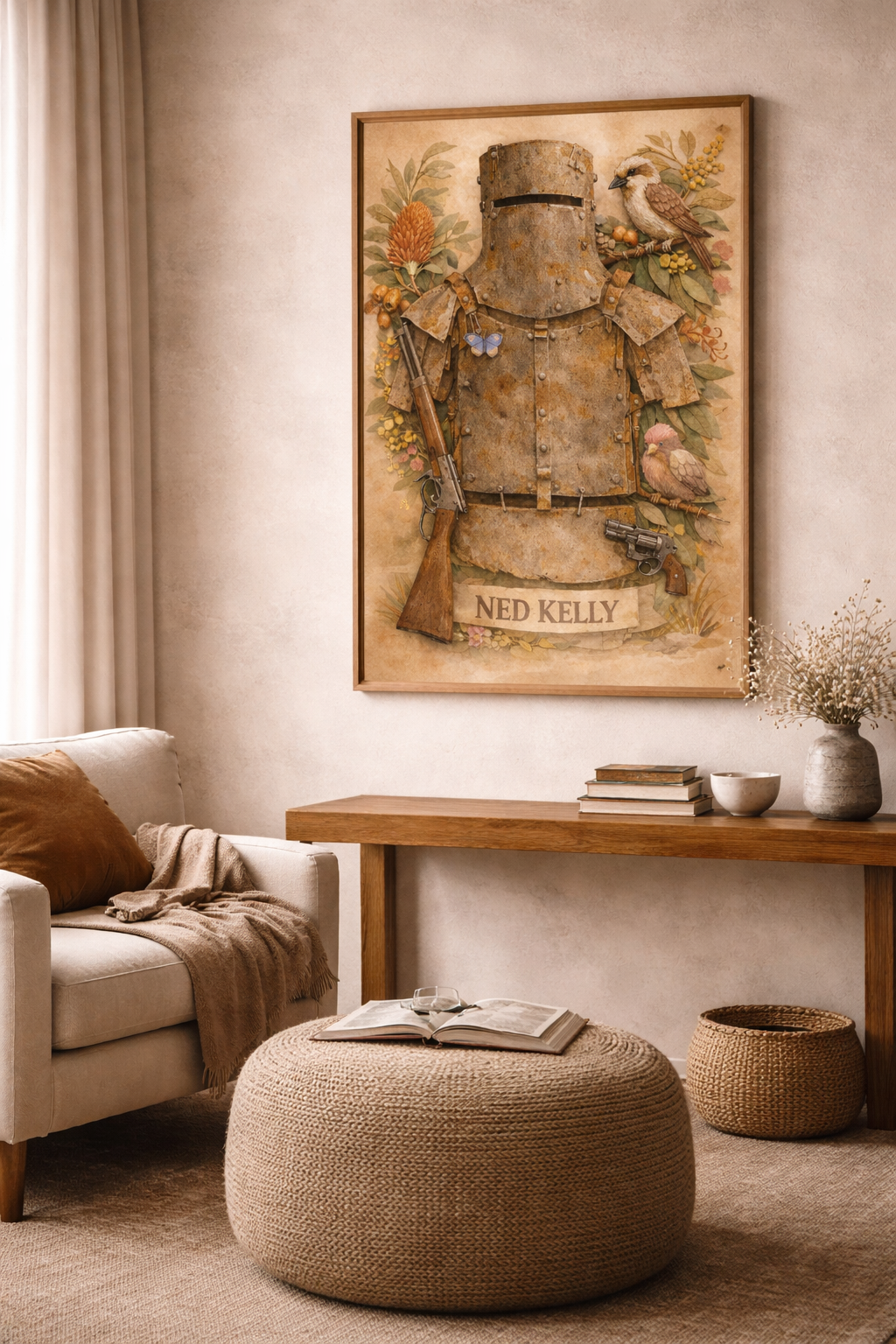 Ned Kelly — Armour (Fine Art Print)
