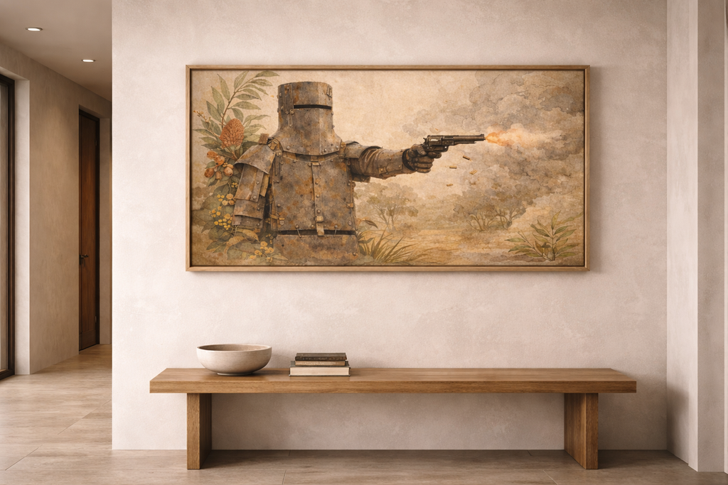 Ned Kelly — Last Stand (Fine Art Print)