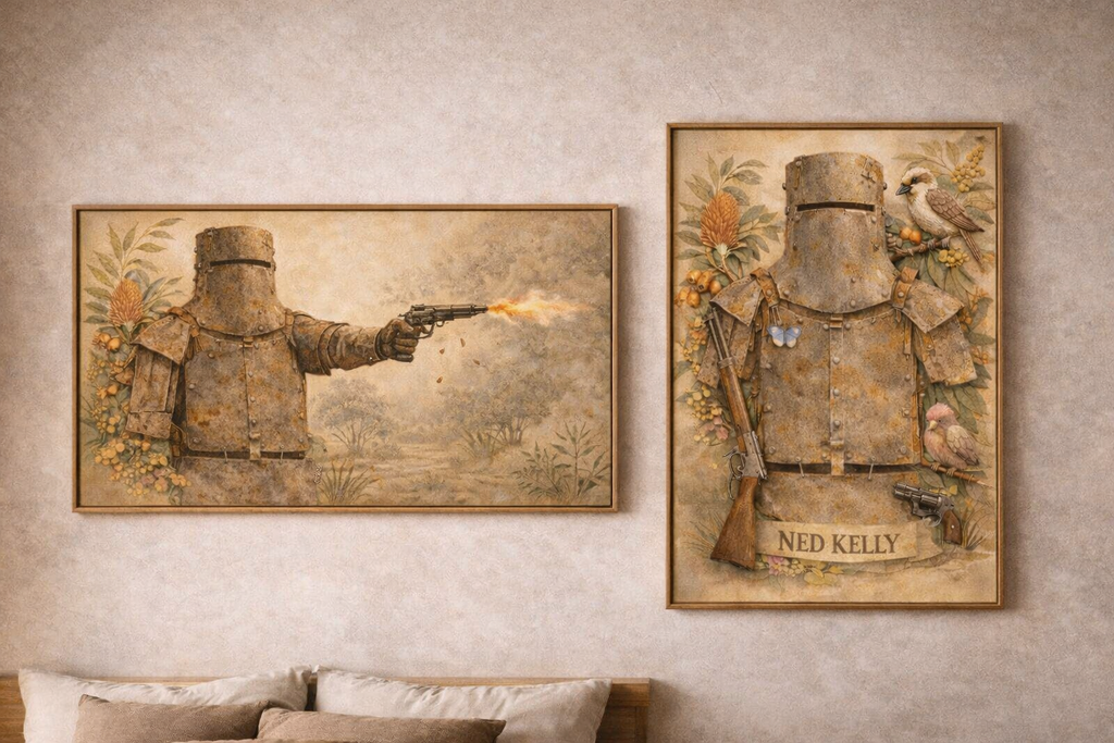 Ned Kelly — Armour (Fine Art Print)