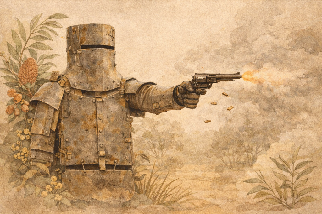 Ned Kelly — Last Stand (Fine Art Print)