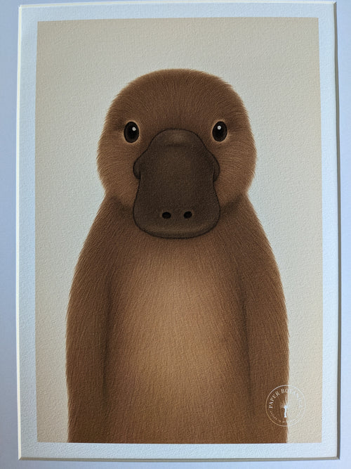 Australian Wildlife Trio - Kookaburra, Emu & Platypus (Set of 3 Prints)