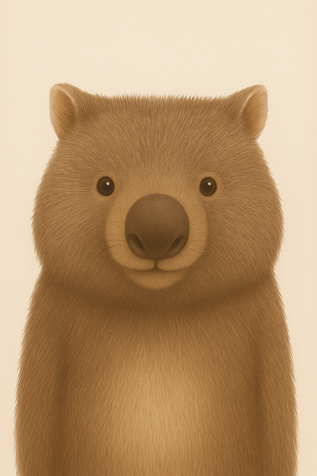 Australian Wildlife Trio - Kangaroo, Koala & Wombat (Set of 3 Prints)